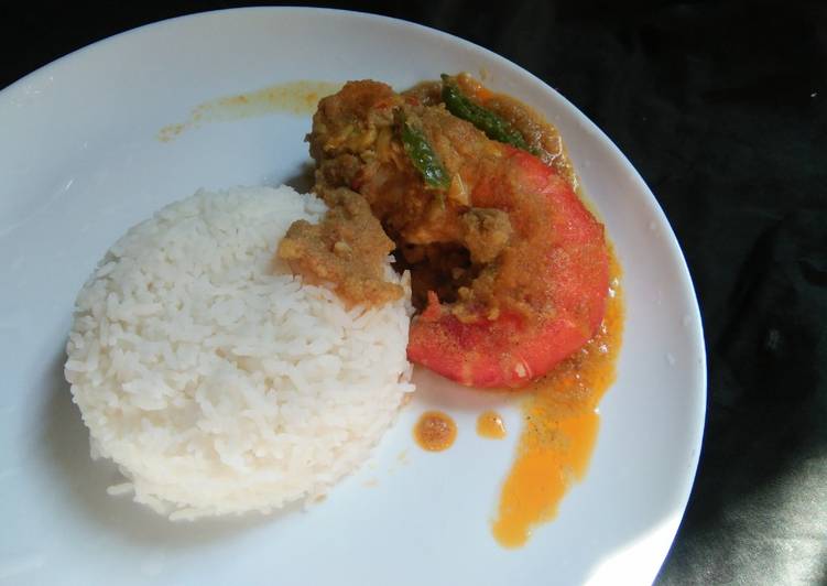 Recipe of Speedy Oriya Prawn curry