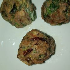 A picture of Meat balls,,#jikoni challenge.