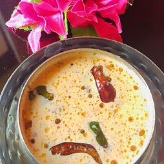 A picture of Tomato Kadhi Rasam.
