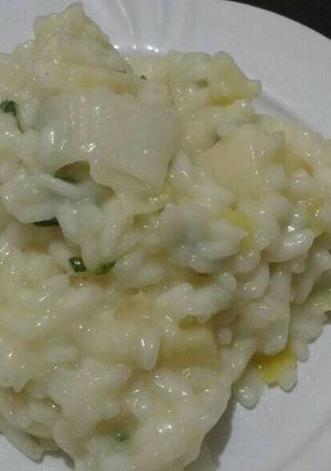 Foto de Risoto de palmito e alho poró