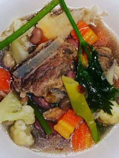 Foto resep Sop / sup iga kacang merah