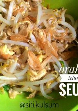 Foto resep Orak arik telur&taoge seuhah (menu DEBM)