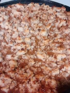 Una foto de Tarta de coco y dulce de leche, simplemente exquisita!