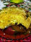 Telur dadar nasi