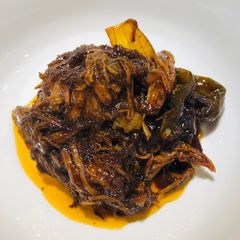 A picture of Crockpot Shredded Bbq Beer 🍺 Chuck Roast.