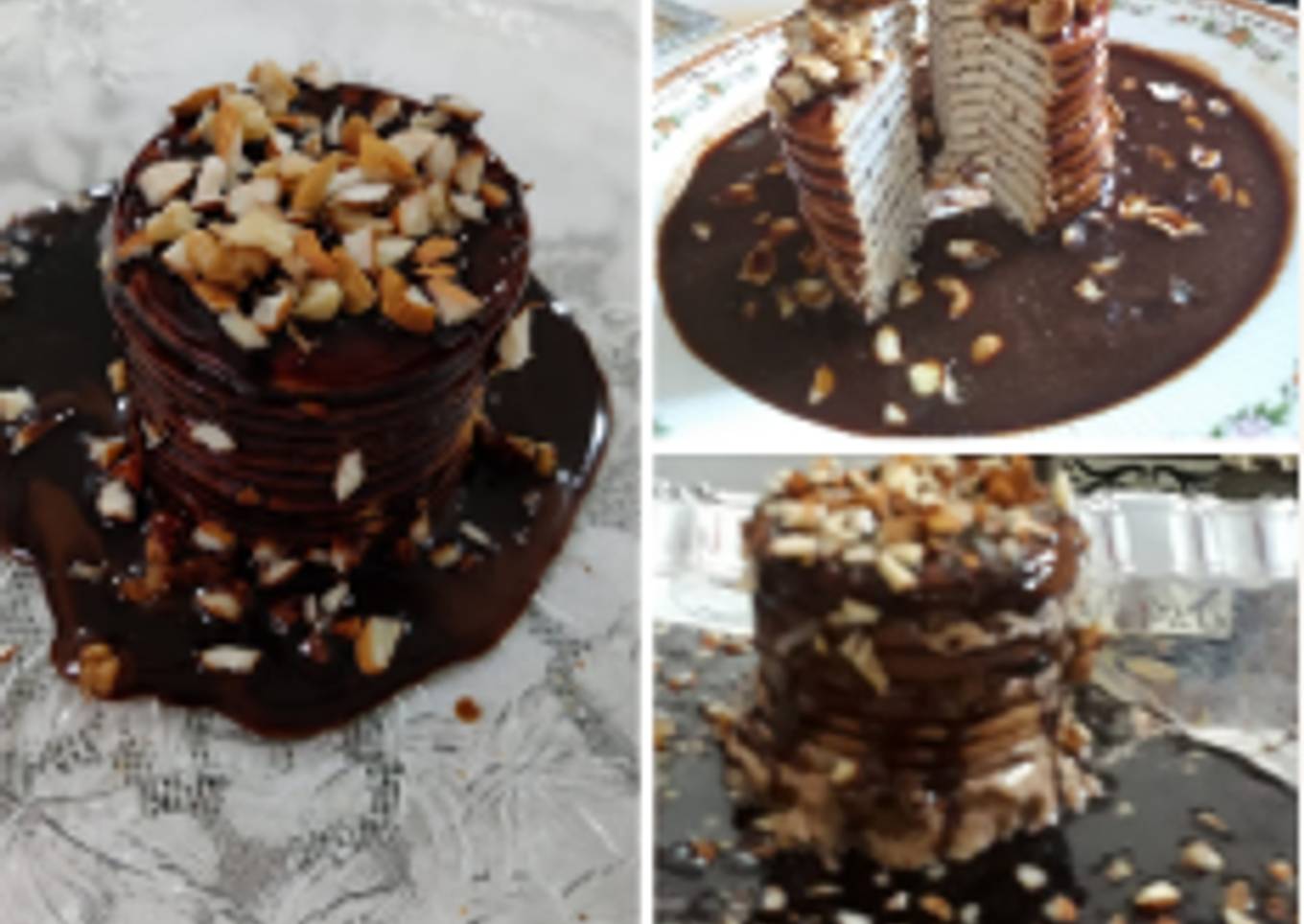 Marie Biscuit pull me up cake