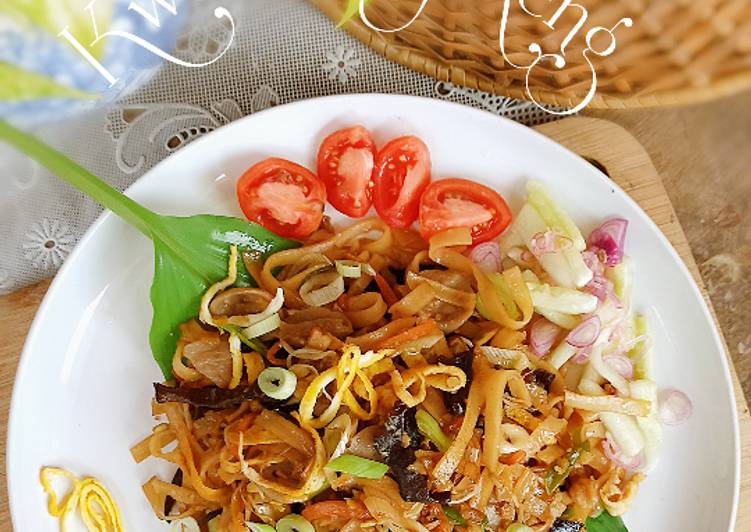 Gampangnya Membuat Kwetiaw Goreng Istimewa Praktis Enak