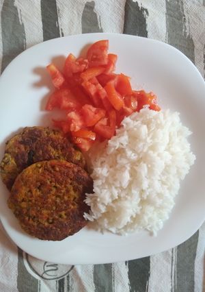 Una foto de Hamburguesas de lentejas