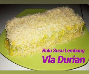 Resep Terbaik Bolu Susu Lembang Vla Durian Endesss Lezat Mantap