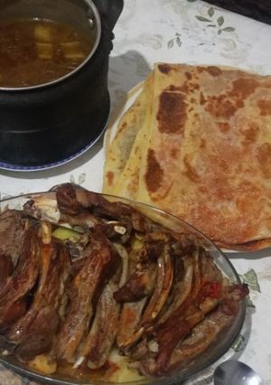 صورة لوصفة كوتلات في الفرن