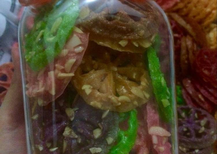 Crunchy Almond a.k.a kembang goyang almond