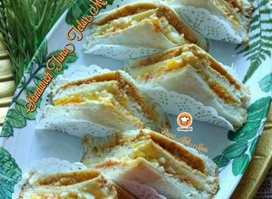 Gambar Sandwich Tuna Telur Mayo