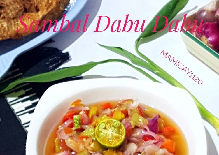 urutan Menyiapkan Sambal Dabu Dabu Jadi, mengenyangkan