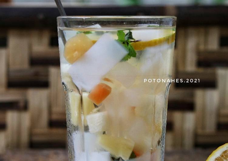 Cara Memasak Cepat Es Buah Mojito Sedap