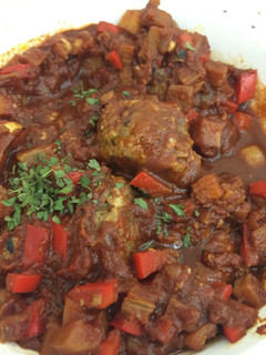 A picture of Greek Meatballs.