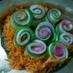 A picture of Cucumber salad.