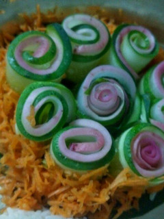 A picture of Cucumber salad.