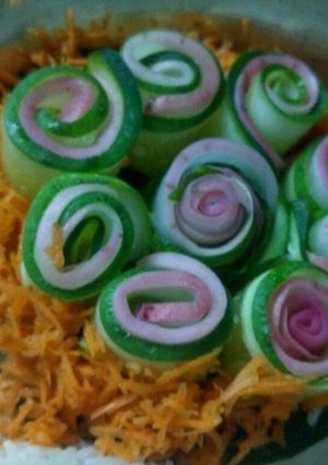 A picture of Cucumber salad.