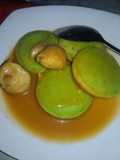 Serabi saus kincah Durian