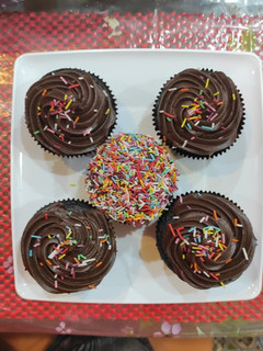 A picture of Moist Chocolate Cupcakes.