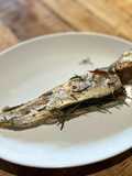 Oven roasted whiting with rosemary and lemon