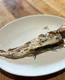 Oven roasted whiting with rosemary and lemon