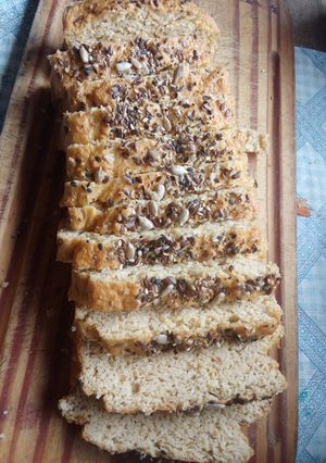 Una foto de Pan de garbanzos