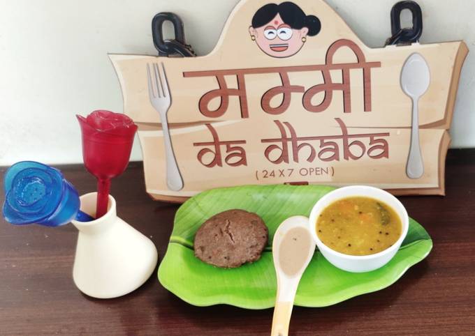 Ragi vegetable idli (for kids)