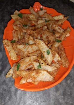 A picture of Crispy Potato Sticks.