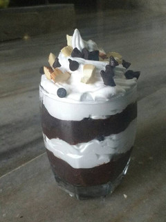 A picture of Chocolate dates mousse.