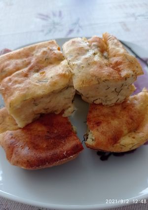 Kapros túrós lepény recept fotója