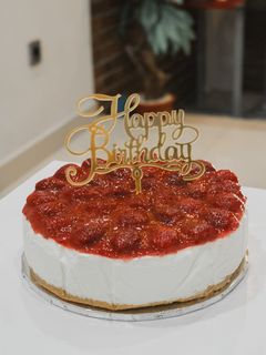 Foto resep Strawberry cheesecake no bake