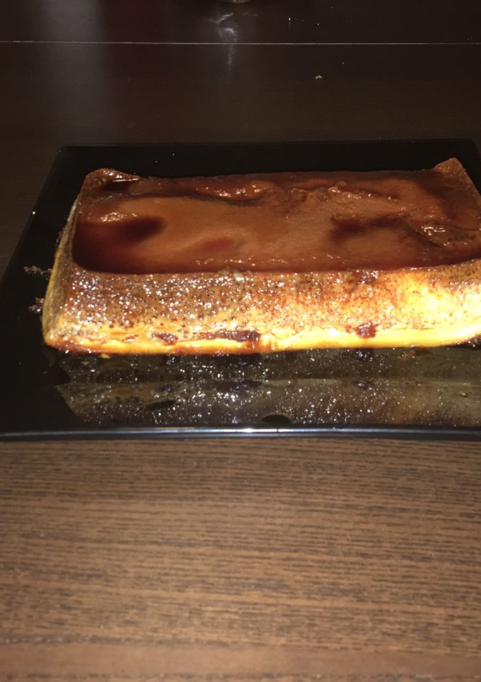 Una foto de Flan de huevo