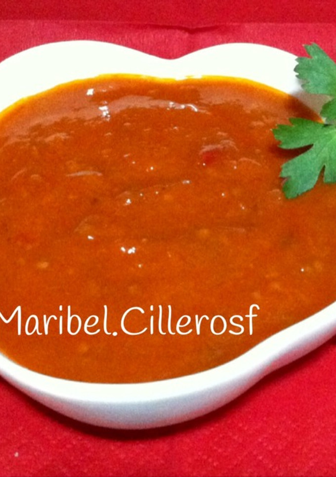 Una foto de Salsa de tomate a ll'Arrabbiata