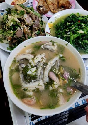 Hình của món Cá khoai nấu mẻ.