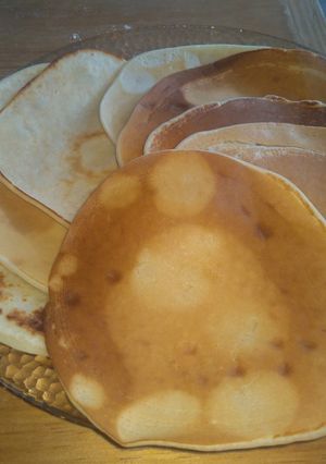 Una foto de Pancakes dulces