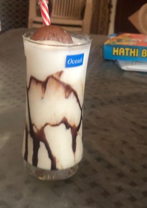 A picture of Vanilla banana shake.