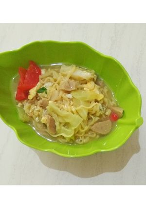 Foto resep Mi rebus telor