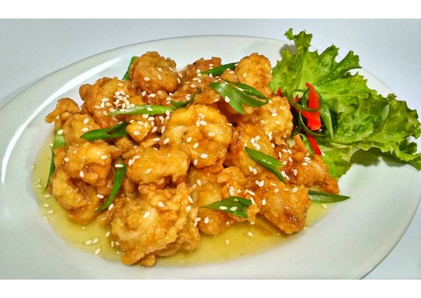 Udang Saos Lemon