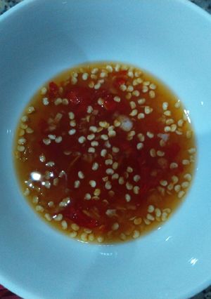 Hình của món Nước mắm tỏi ớt.