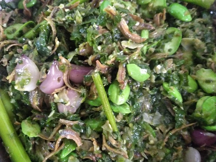 Recipe Sambel teri cabe ijo pete the Delicious Really delicious