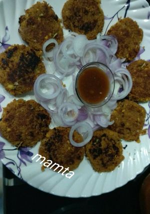 A picture of Soya dal kebab.
