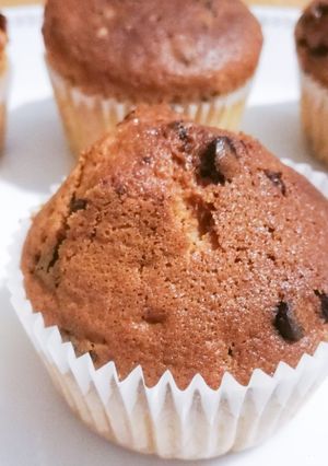Une photo de Muffins aux pépites de chocolat