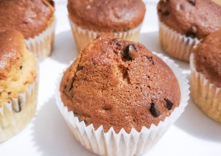 Comment Préparer Les Muffins aux pépites de chocolat