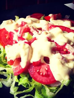 Una foto de Ensalada de camarón con mayonesa casera