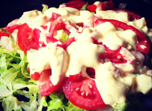 Una foto de Ensalada de camarón con mayonesa casera