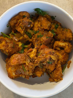 A picture of Bread Upma ~ Mumbai street style.