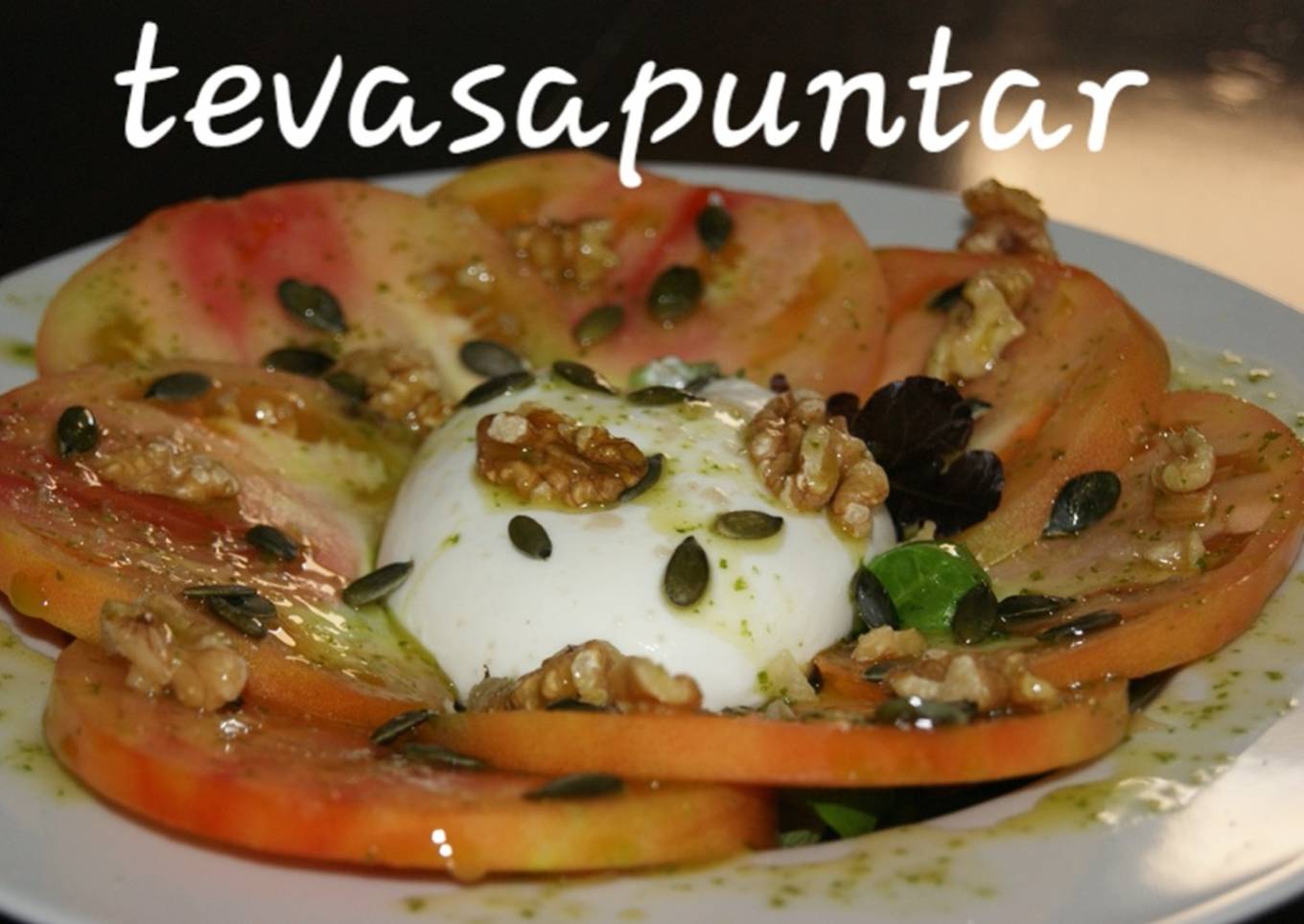 Ensalada burrata 🍅