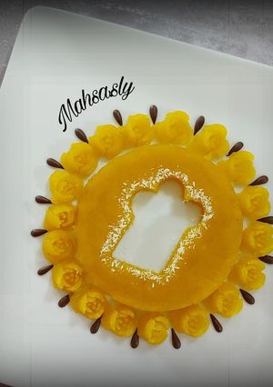 عکسی از دستور 💕 حلوای زعفرانی کوکپدی 🤭😍
