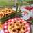 Crunchy Strawberry Cheese Thumbprint Cookies